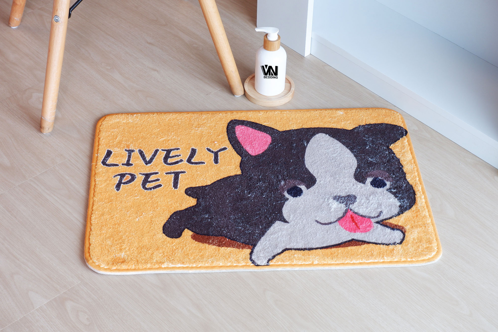 พรมเช็ดเท้านาโนลายการ์ตูน (10ผืน)