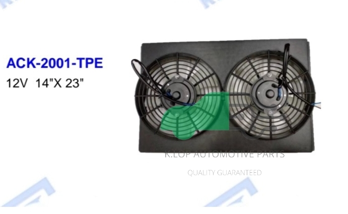 ACK-2001-TPE มอเตอร์แผงพัดลม 12V/24V 14"X 23"