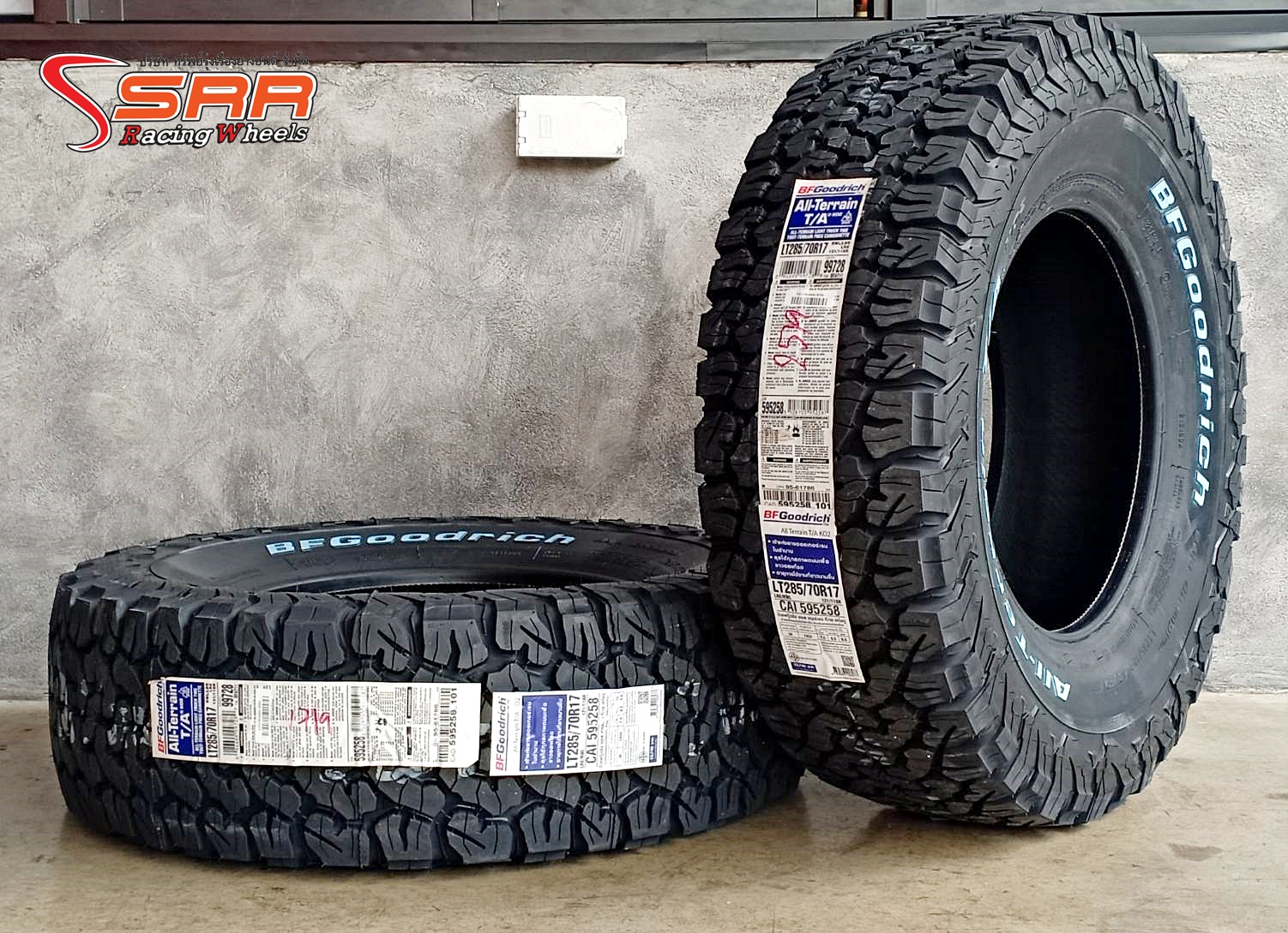 BFGoodrich All Terrain T/A KO2 285/70R17 ยางใหม่ U.S.A. ปี2022