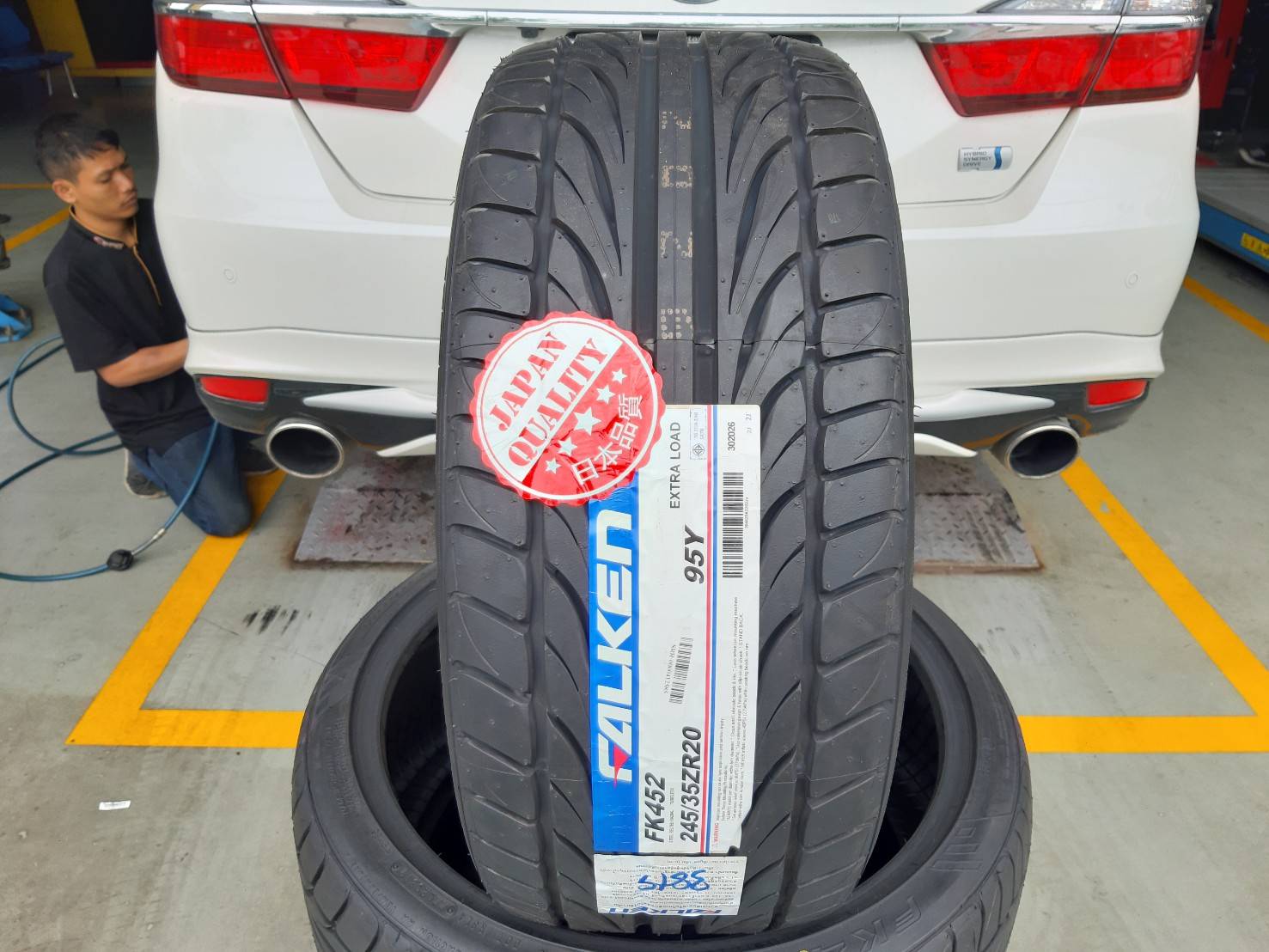 FALKEN FK452 245/35ZR20 ยางใหม่ปี19 ลดราคาพิเศษ