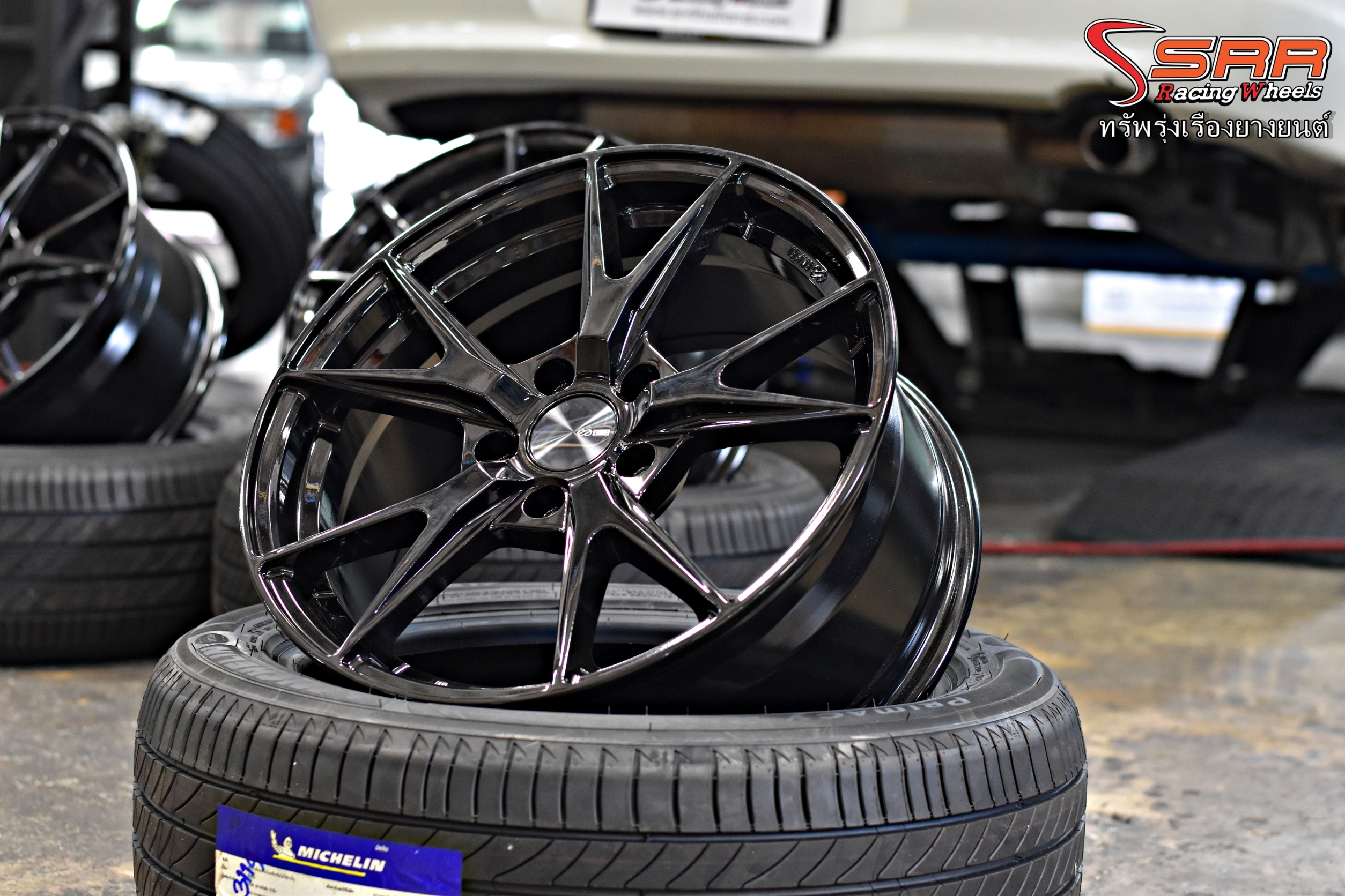 ENKEI PHOENIX ขอบ17 ET38 5x114.3 GBK1 สีดำเงา