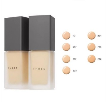 รองพื้น Three Flawless Fluid Foundation 30ml