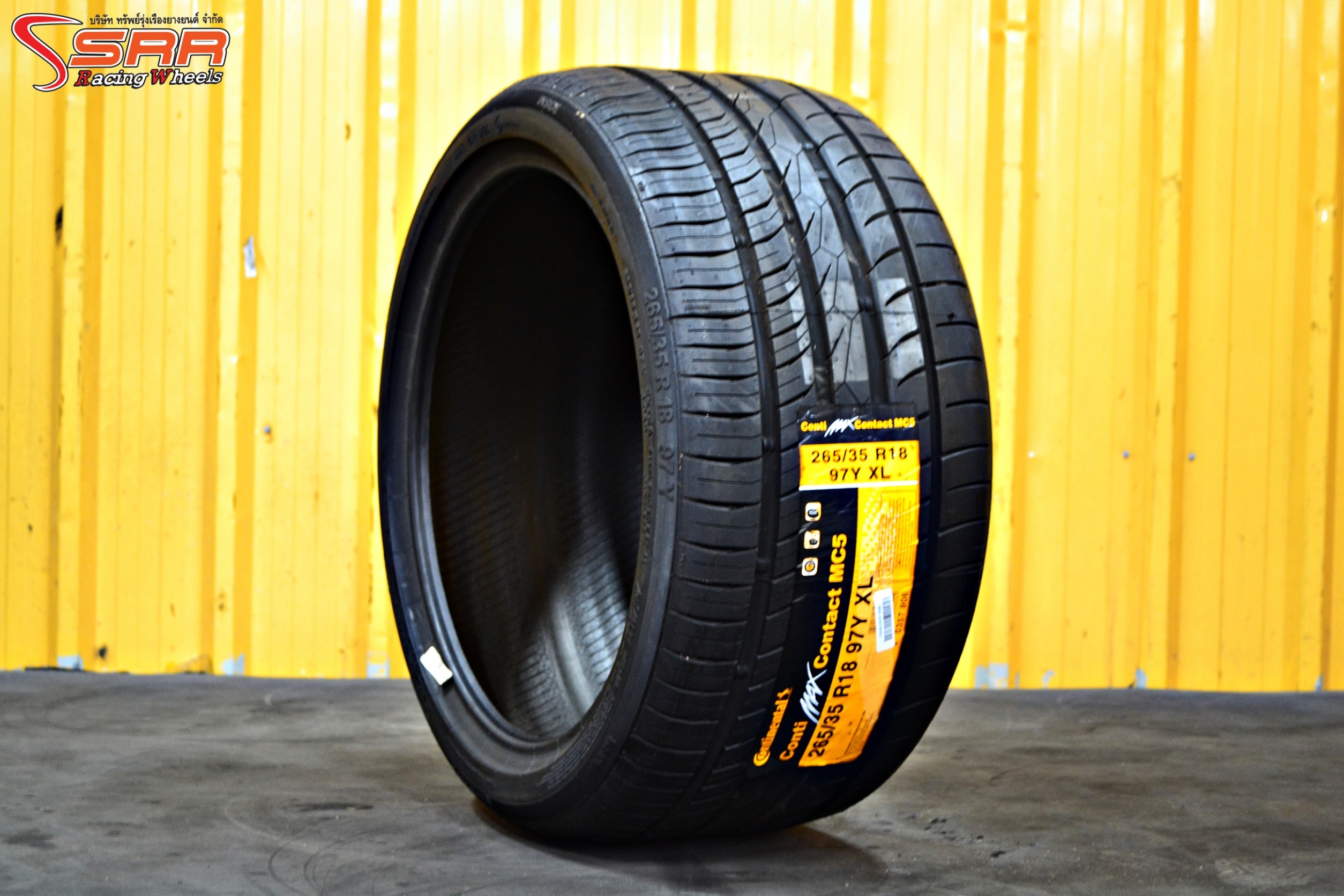 Continental MC5 265/35R18 ลดราคาพิเศษ เส้นละ 2,500 บาท