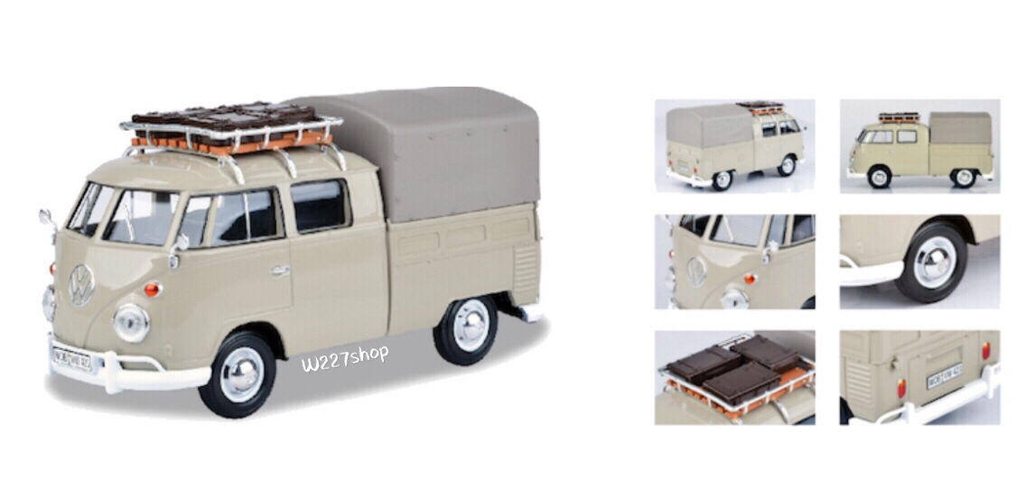 รถโฟล์คตู้ Volkswagen bus scale 1:24 โมเดลรถเหล็ก (ปลีก-ส่ง)
