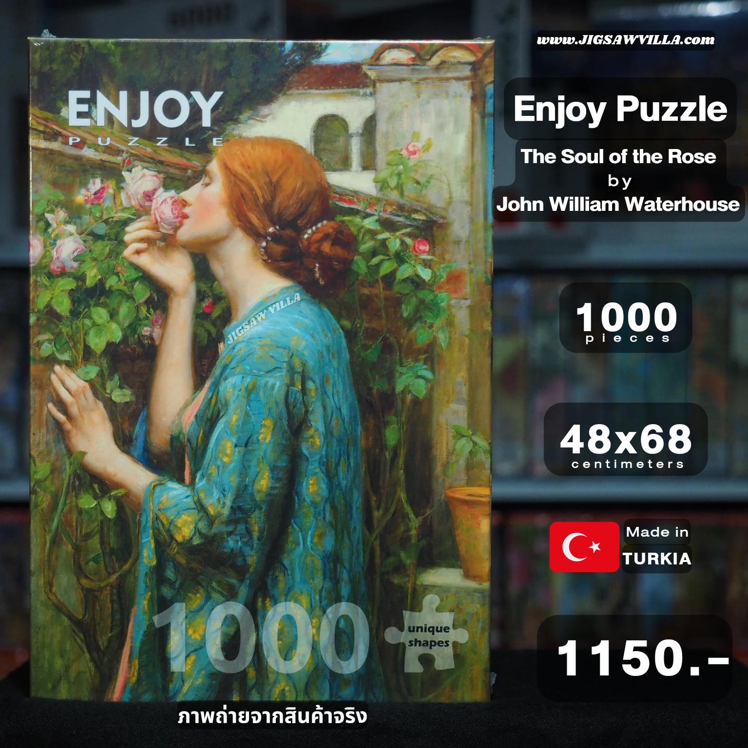 Enjoy Puzzle - The Soul of the Rose by John William Waterhouse 1000 pcs.