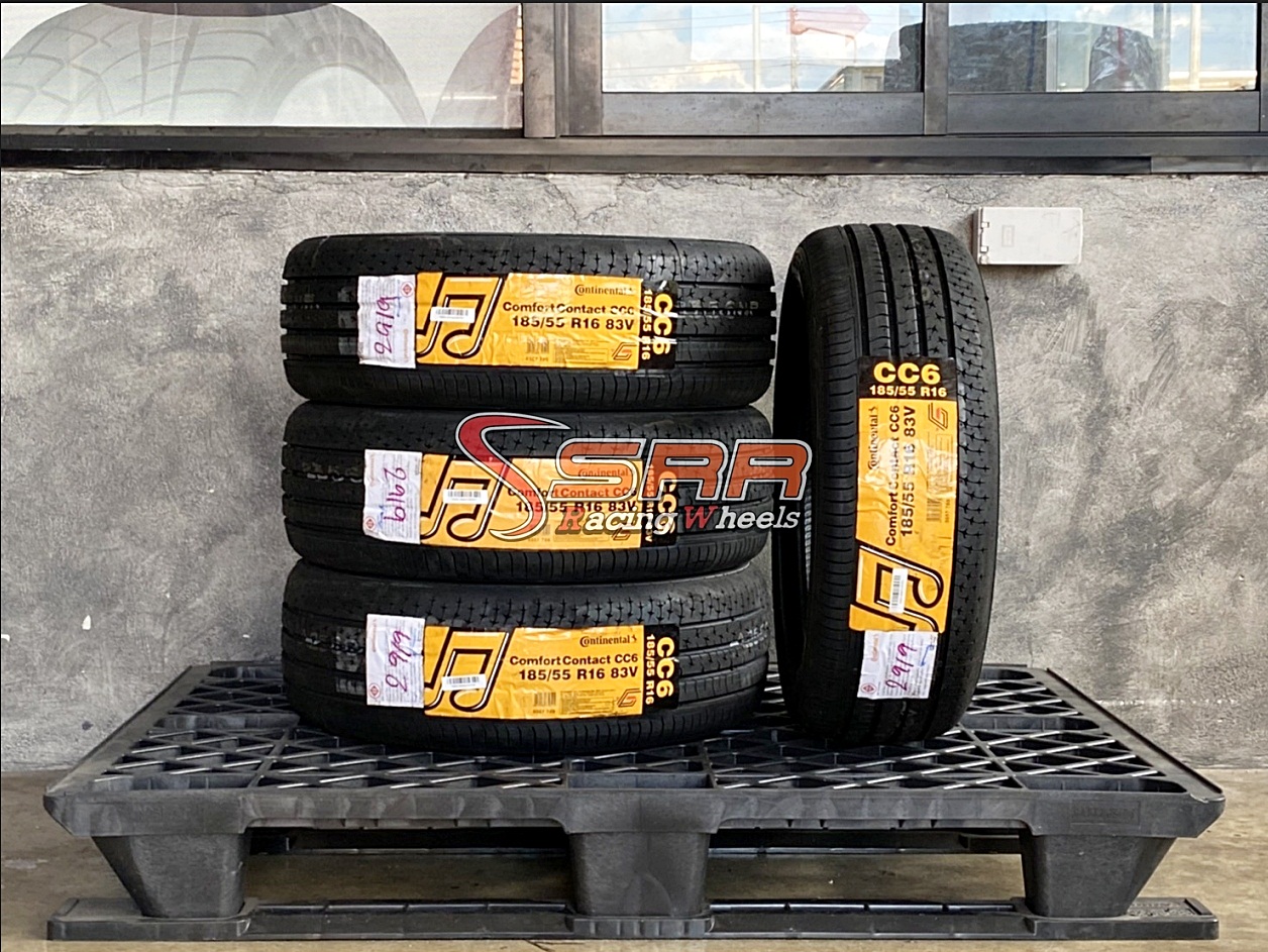 CONTINENTAL ComfortContact CC6 185/55R16 ราคาพิเศษ ชุดละ 7,000฿