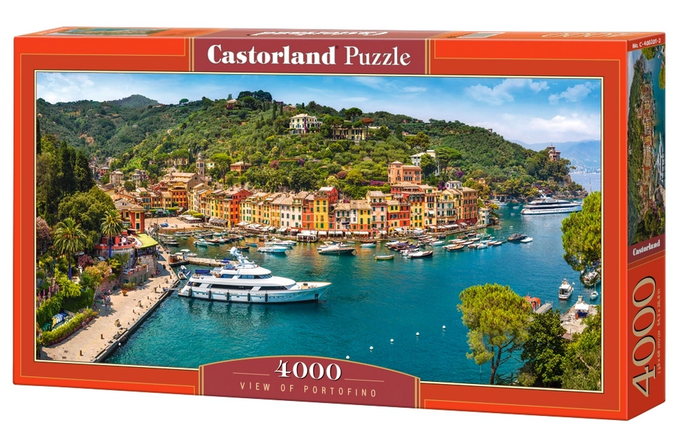 Castorland - View of Portofino, Italy 4000 pcs.