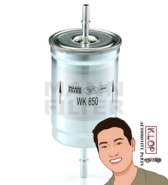 WK850 ไส้กรองเบนซิน (VOLVO) S40,S60,S80 : MANN-FILTER แท้นำเข้ายุโรป