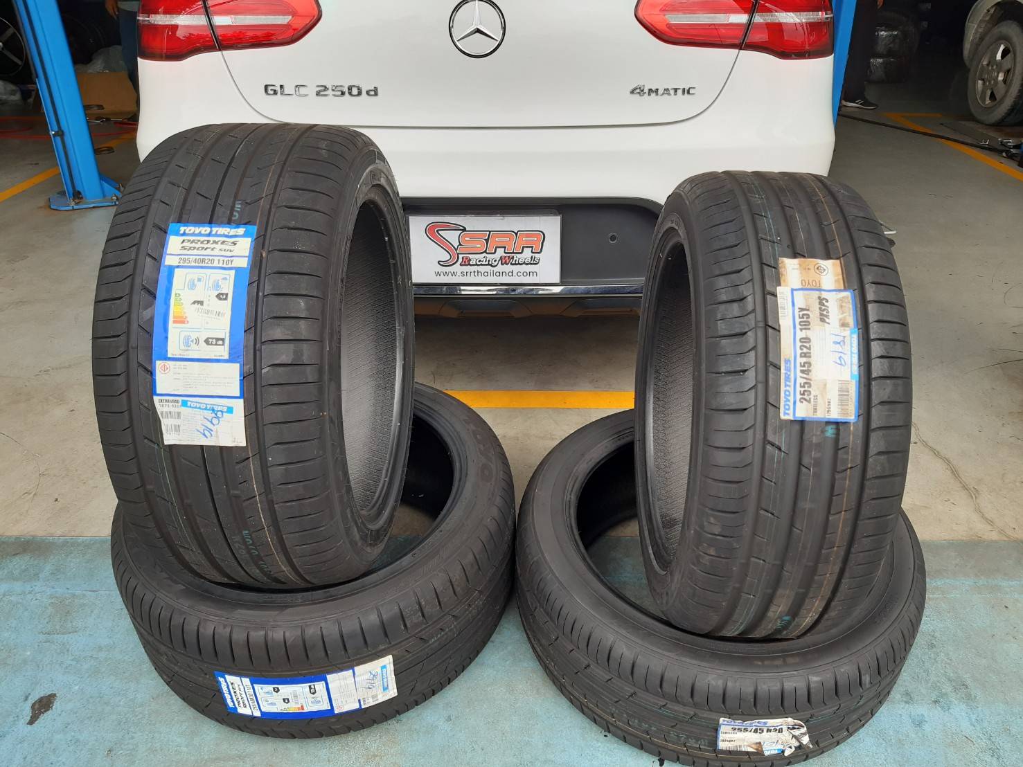 TOYO PROXES SPORT SUV 255/45R20 ยางใหม่ปี20 ลดราคาพิเศษ
