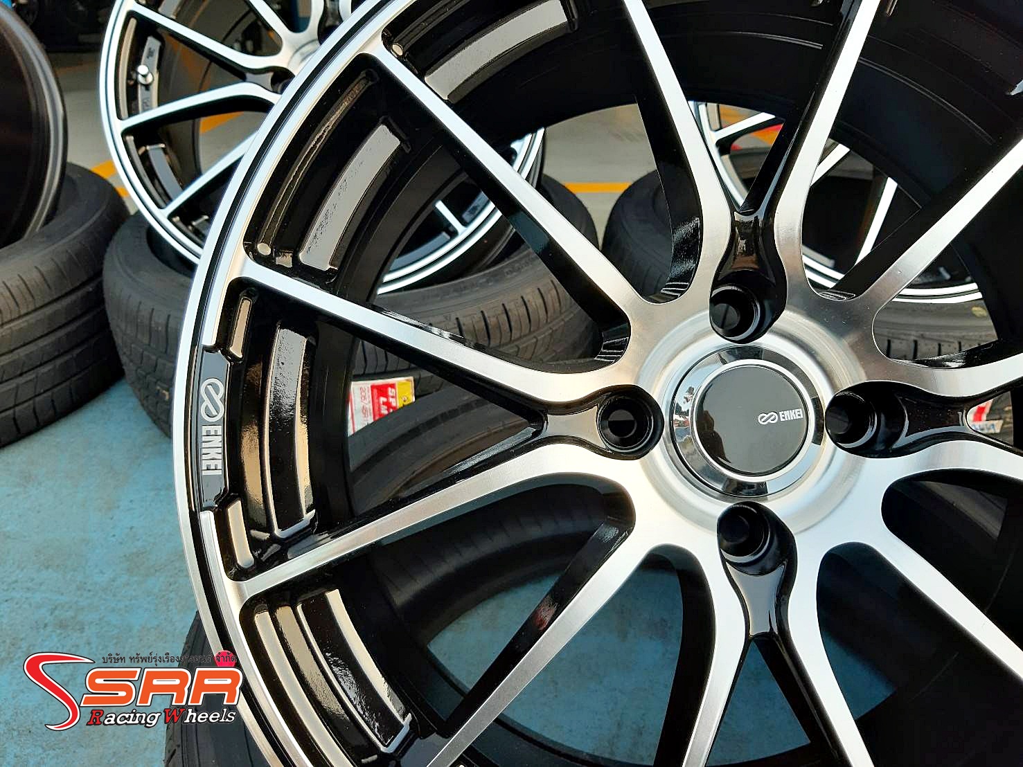 ENKEI TUNING SC48 ขอบ17 ET38 4x100 GBQR2FP