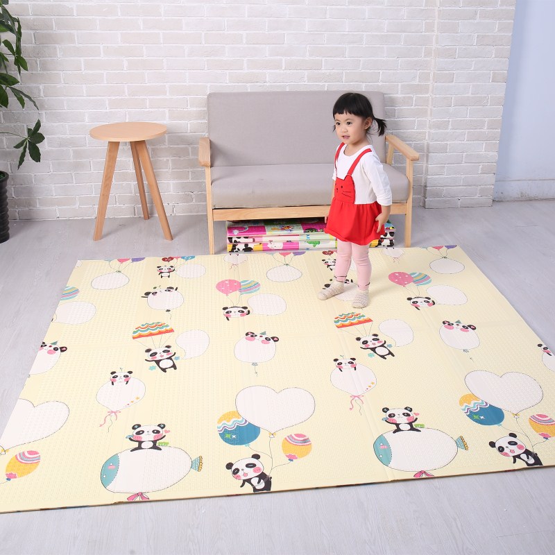 เสื่อรองคลานเกาหลี แบบพับเกาหลี 6 ฟุต ( 6 ผืน )