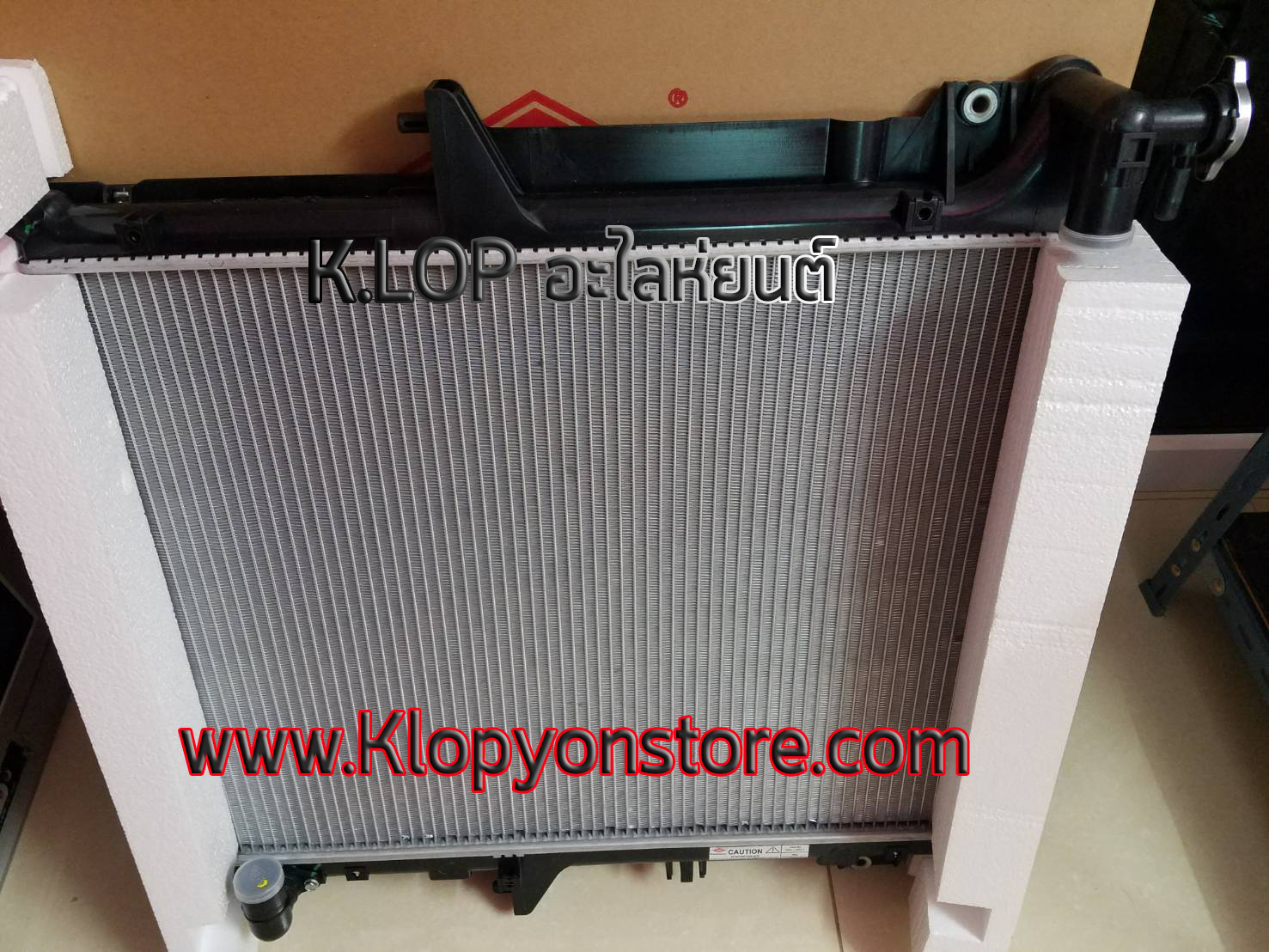แผงหม้อน้ำ ADR ( MITSUBISHI Pajero Sport'08-'15 (2.5) M/T )*ราคารวมจัดส่ง