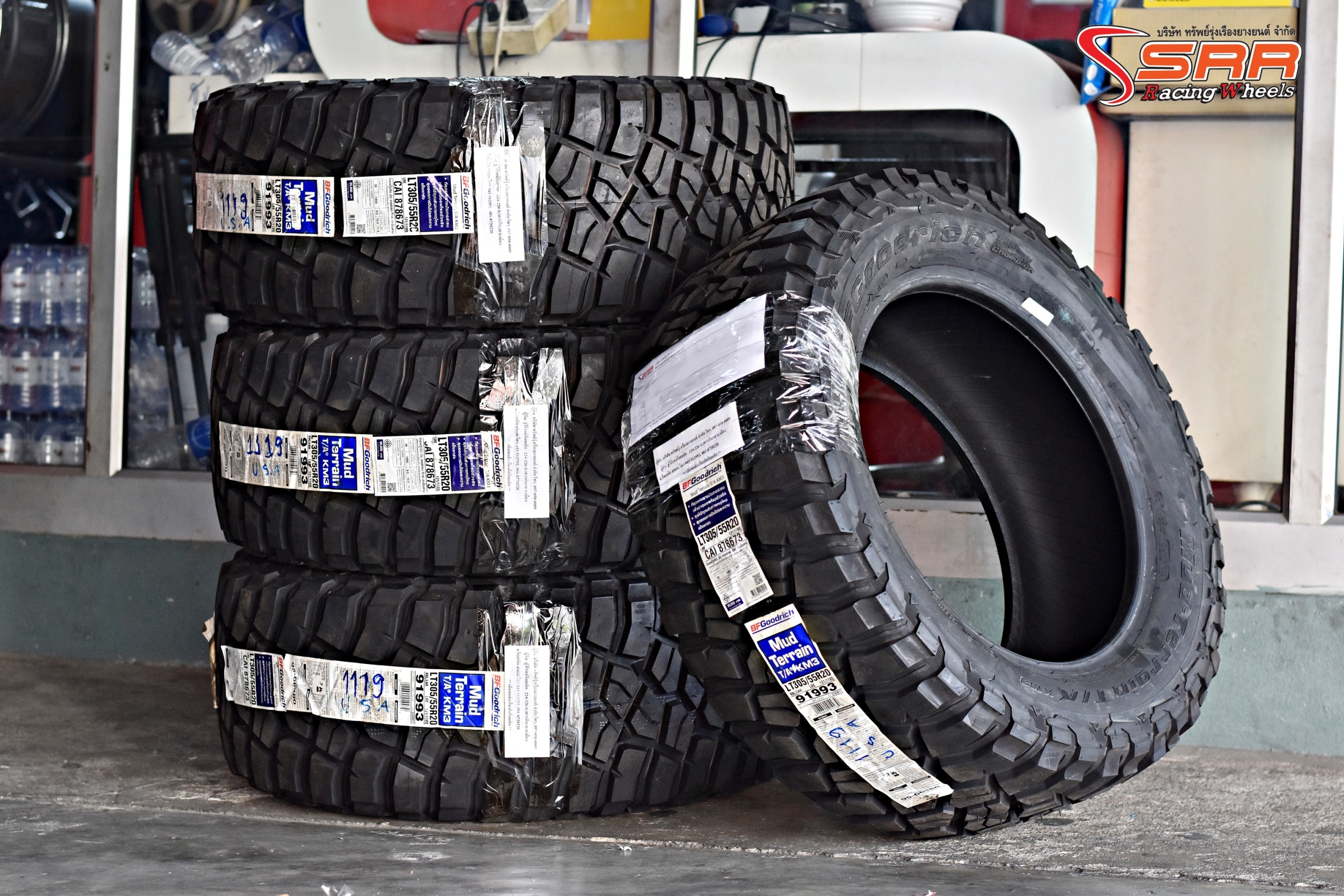 BFGoodrich Mud Terrain T/A KM3 305/55R20 ยางมัดเทอร์เรนU.S.A.