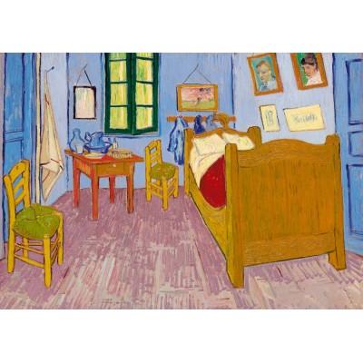 Bluebird Puzzle - Bedroom in Arles, 1888 by Vincent Van Gogh 1000 pcs.