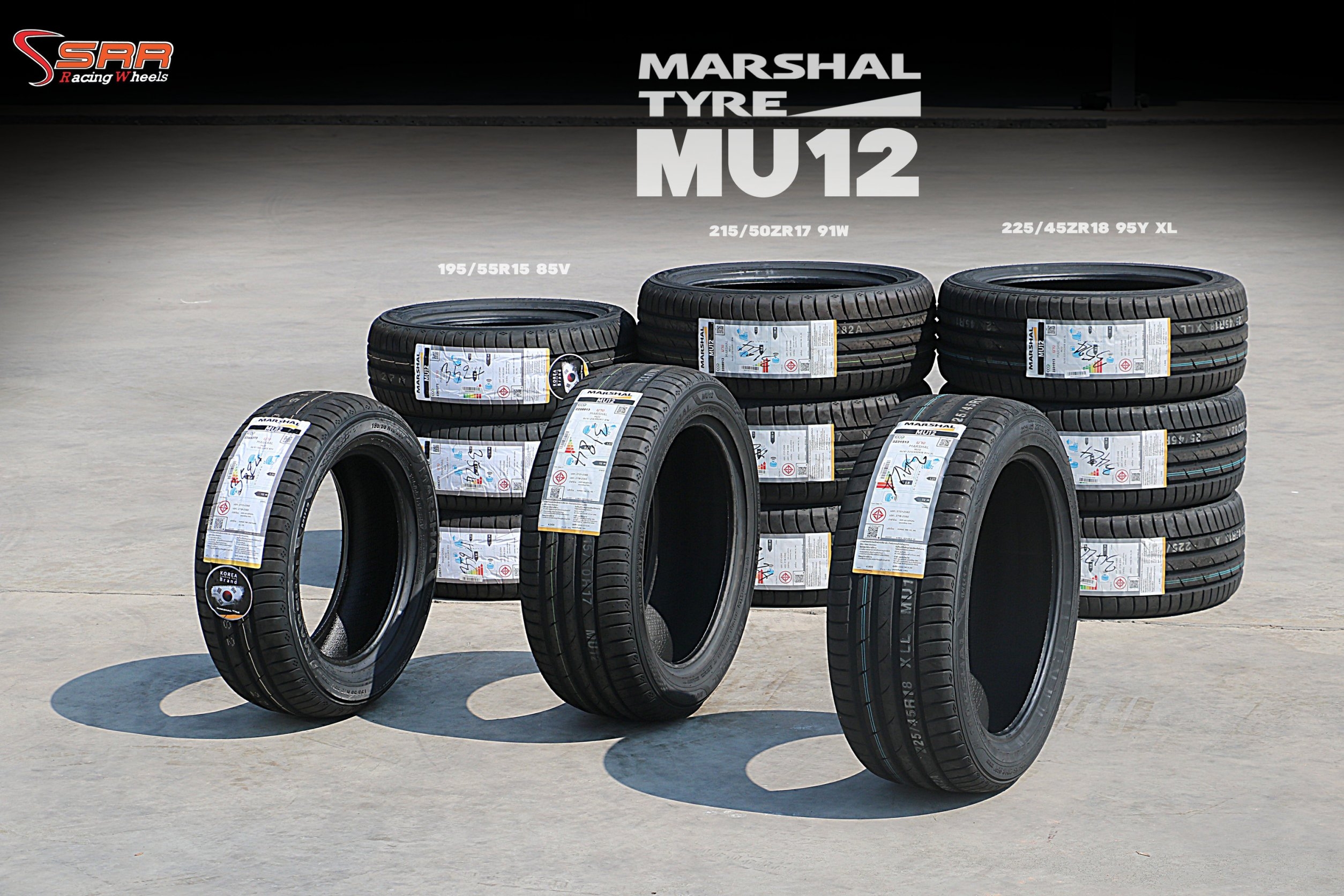 MARSHAL MU12 ยางเกาหลี ปี24 ราคาพิเศษ