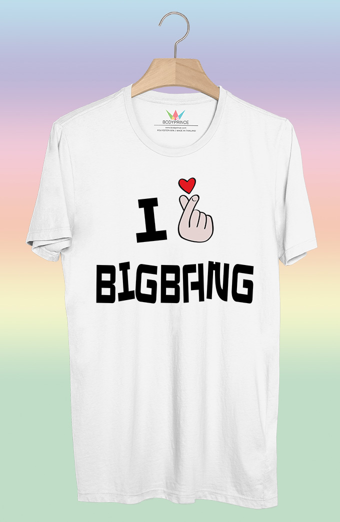 BP603 เสื้อยืด I Love BIGBANG