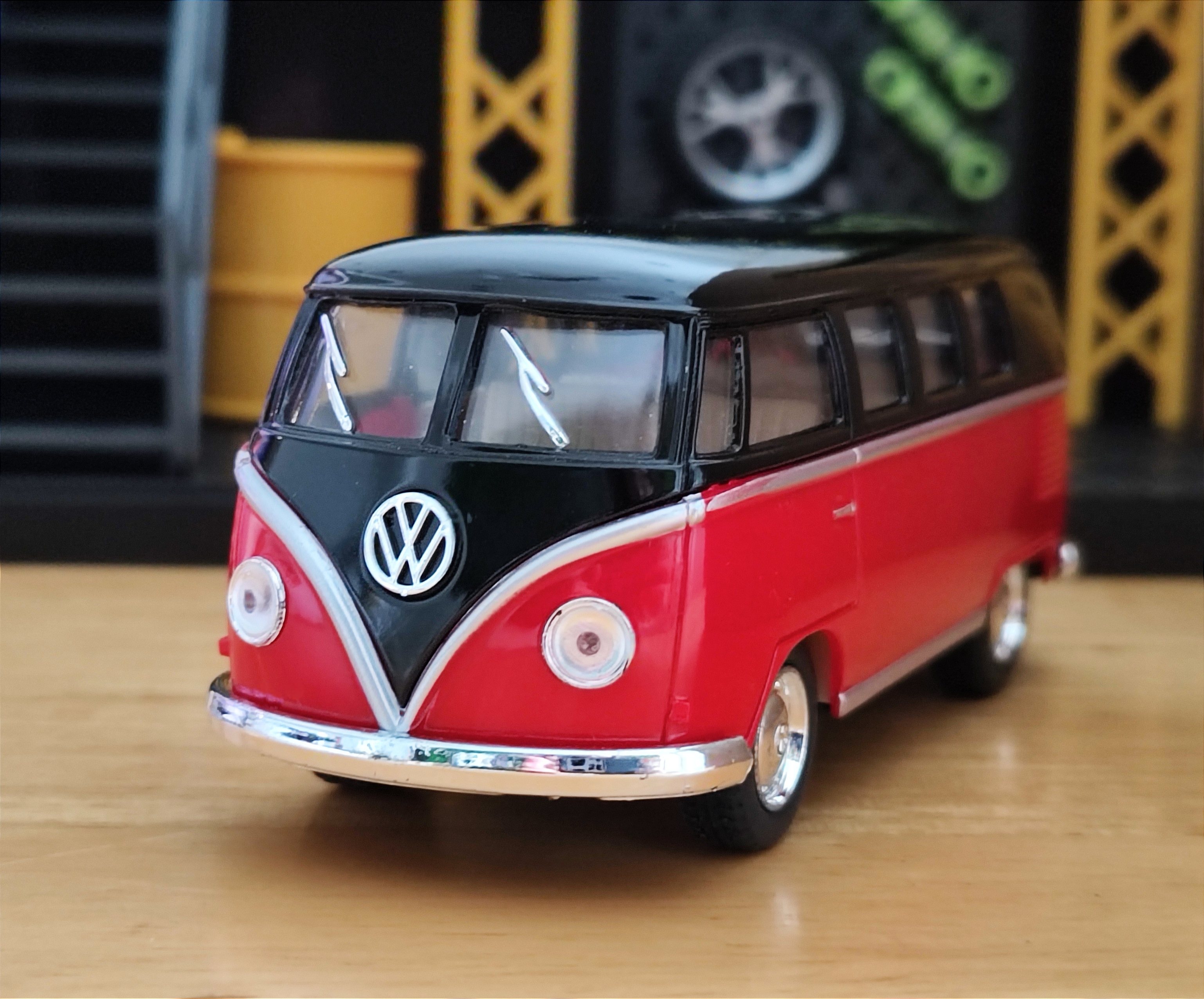 1962 Volkswagen Classical Bus โมเดลรถเหล็ก รถโฟล์คตู้ (ปลีก-ส่ง)