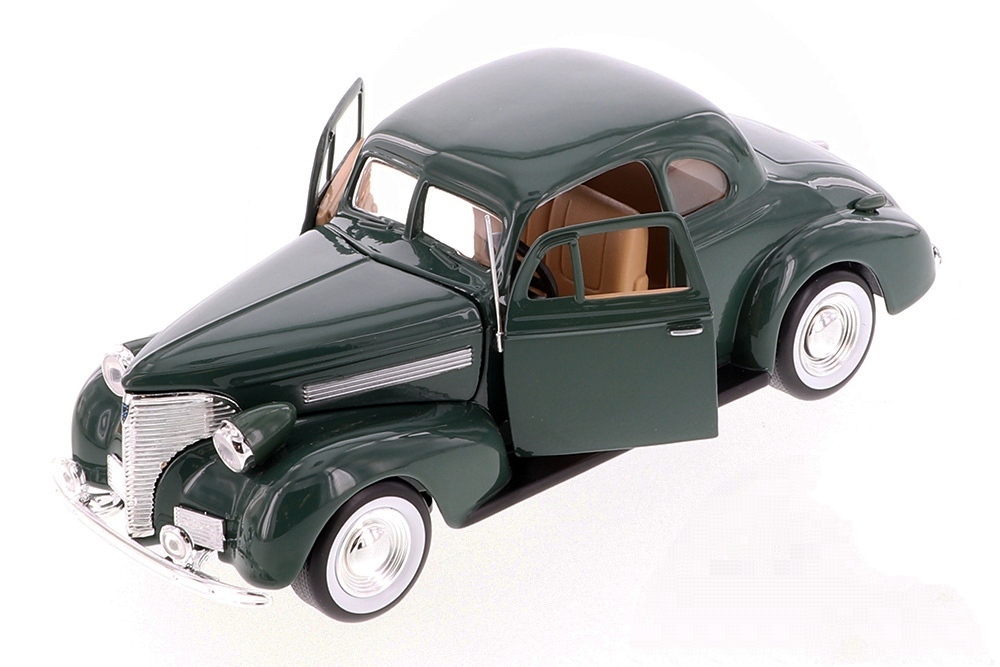 1939 Chevrolet Coupe 1:24 โมเดลรถเหล็ก (ปลีก-ส่ง)