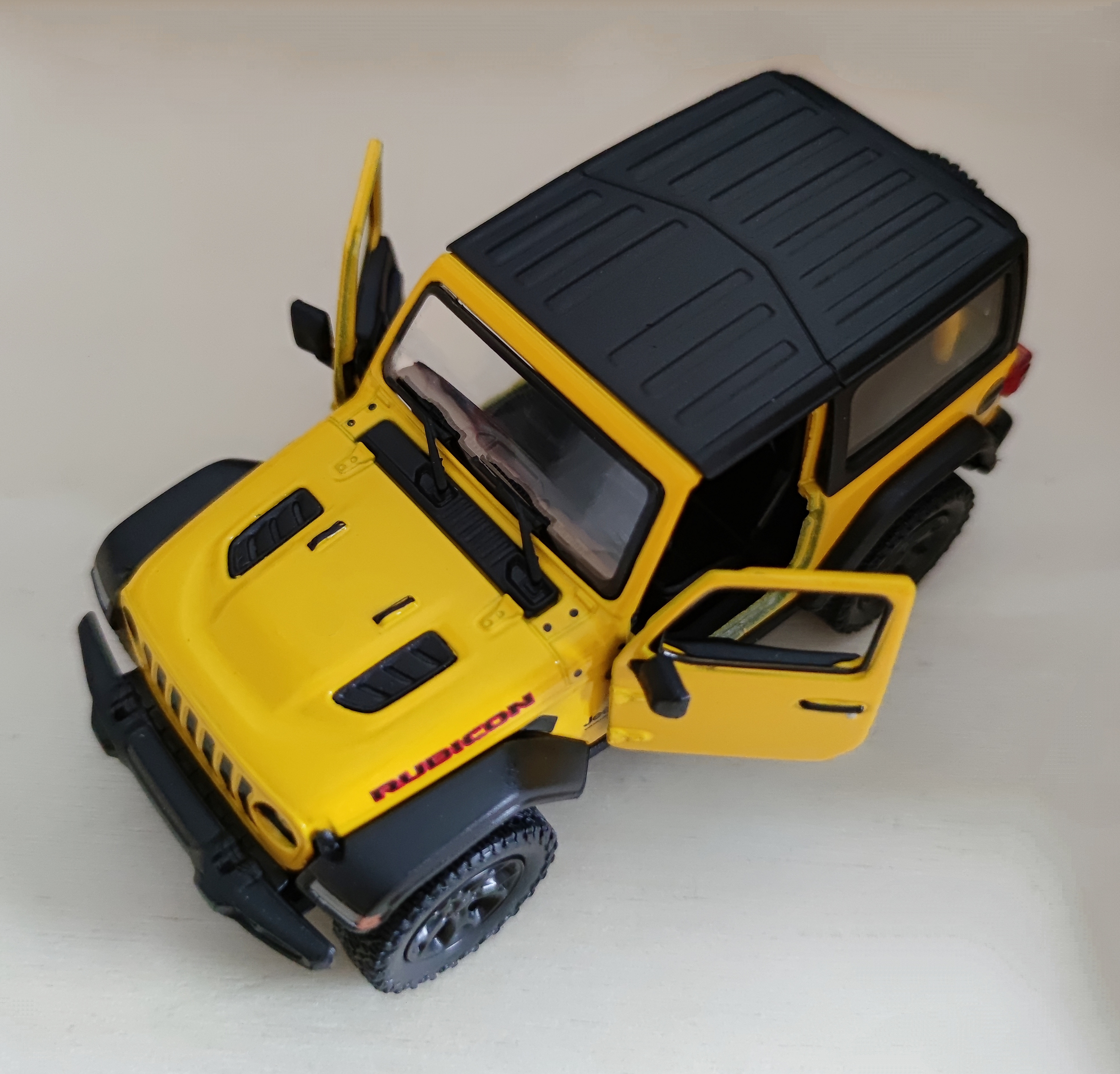 2018 Jeep wrangler โมเดลรถเหล็ก รถจี๊ป (ปลีก-ส่ง)