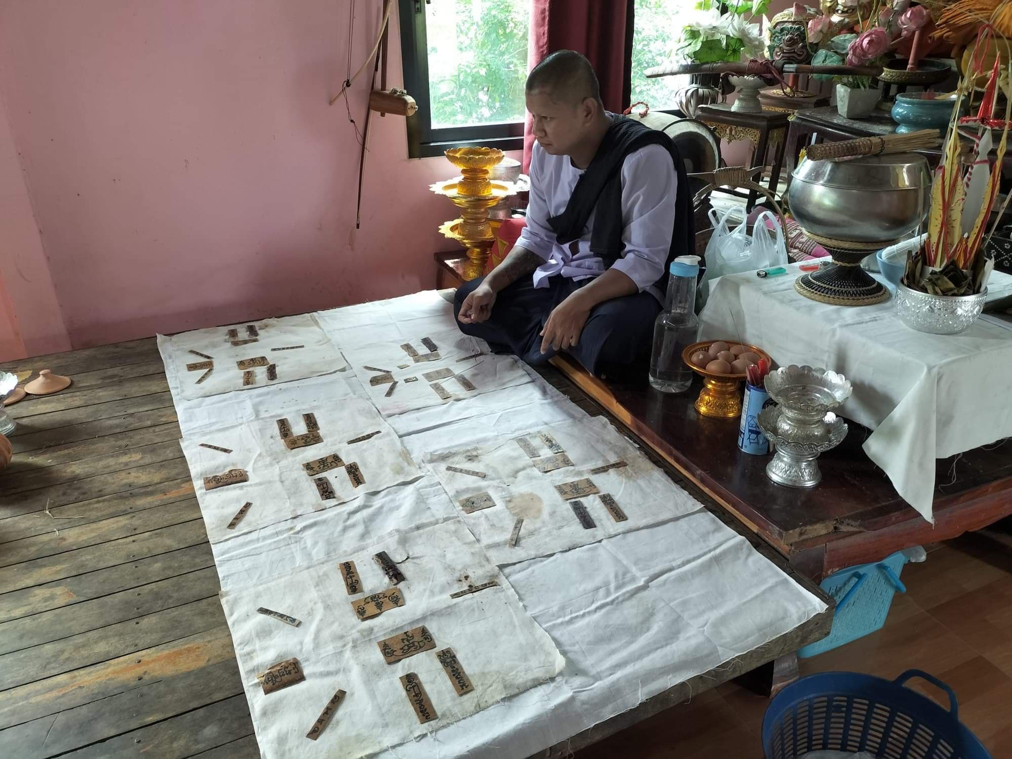 วัวธนูอาคม (โกบาสนาเตะ) อาจารย์เขมร