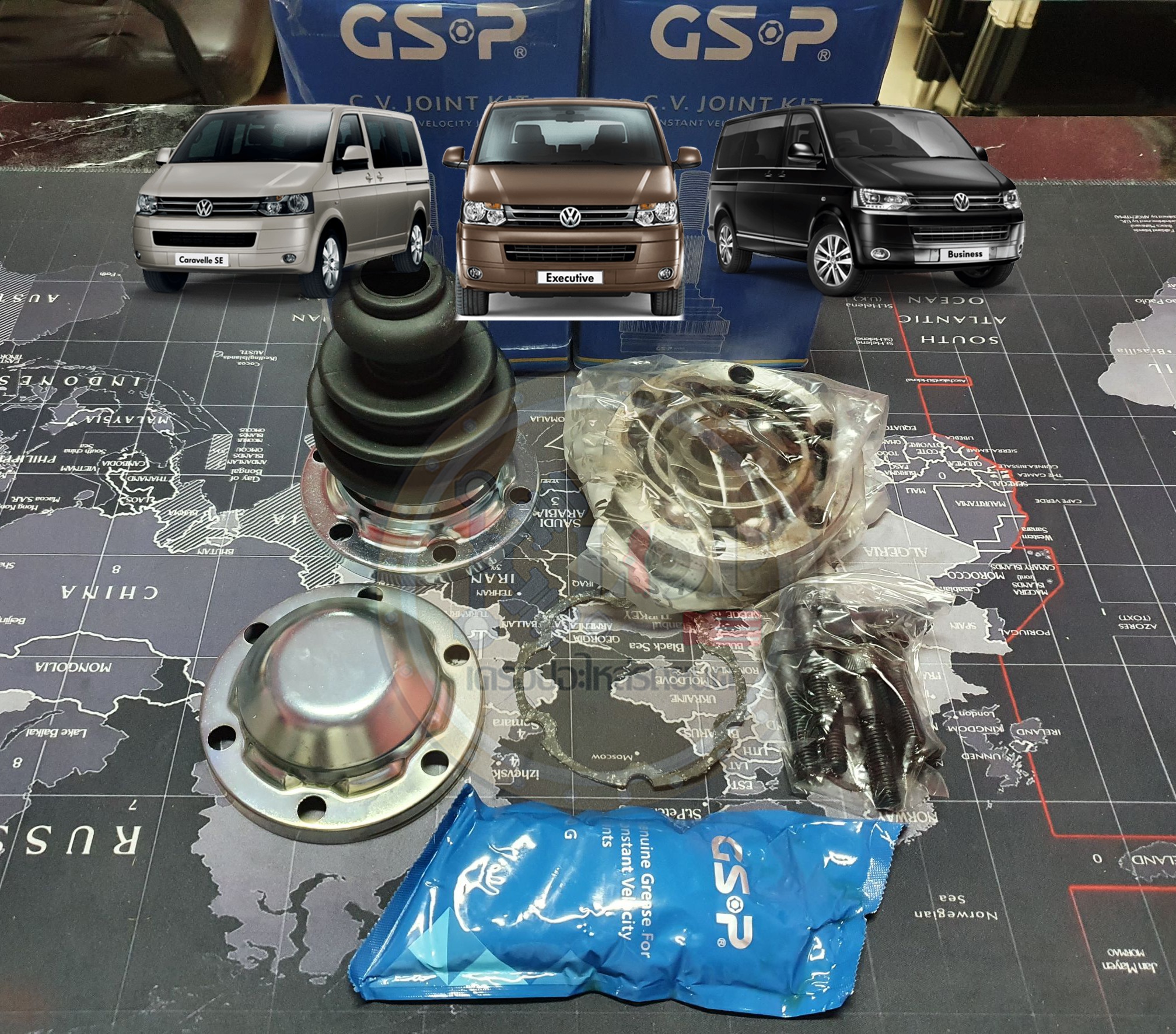 หัวเพลา-ใน(GS-P) VOLKS-WAGEN T4 VR6 (ความกว้าง108 /ฟันใน 28 /คอบ่าซีล31.8)