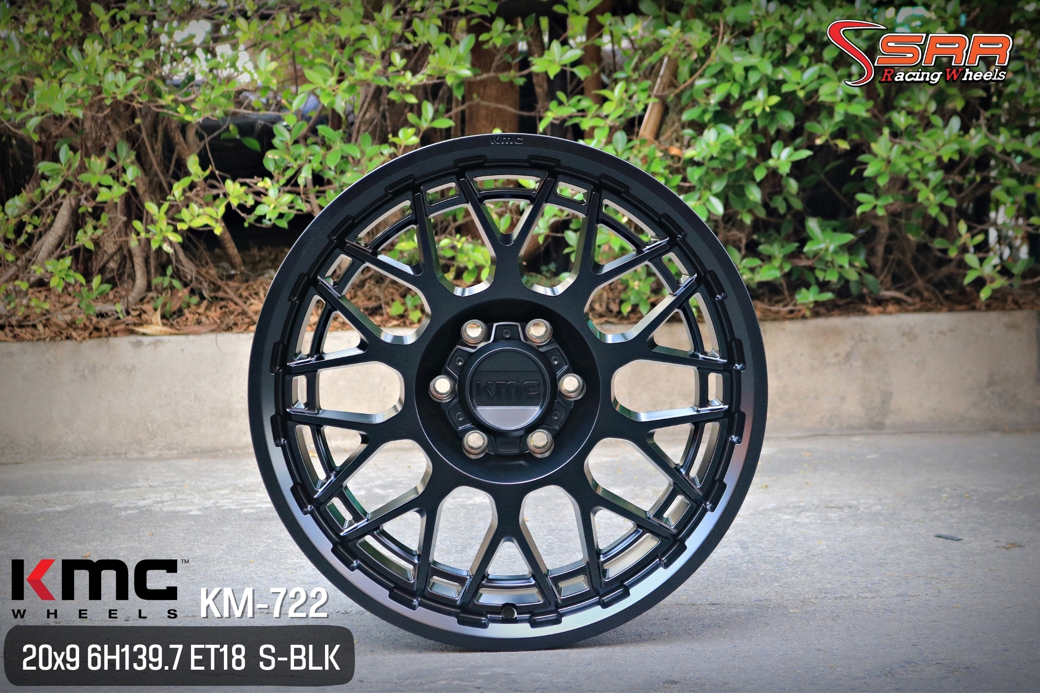 KMC KM722 ขอบ20 6x139.7 ET18 S-BLK ราคาพิเศษ