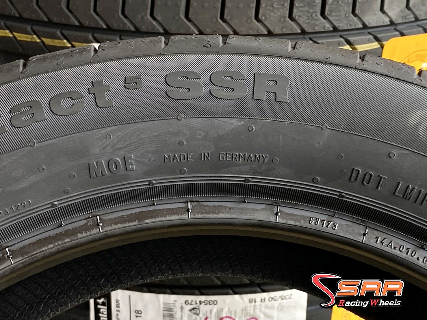 CONTINENTAL ContiSportContact 5 SUV MOE SSR 235/50R18 ยางรันแฟลต สำหรับใส่BENZ GLA