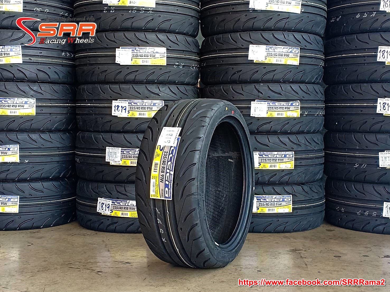 ACCELERA 651 SPORT 235/40R18 ราคาพิเศษ เส้นละ 2,750 บาท