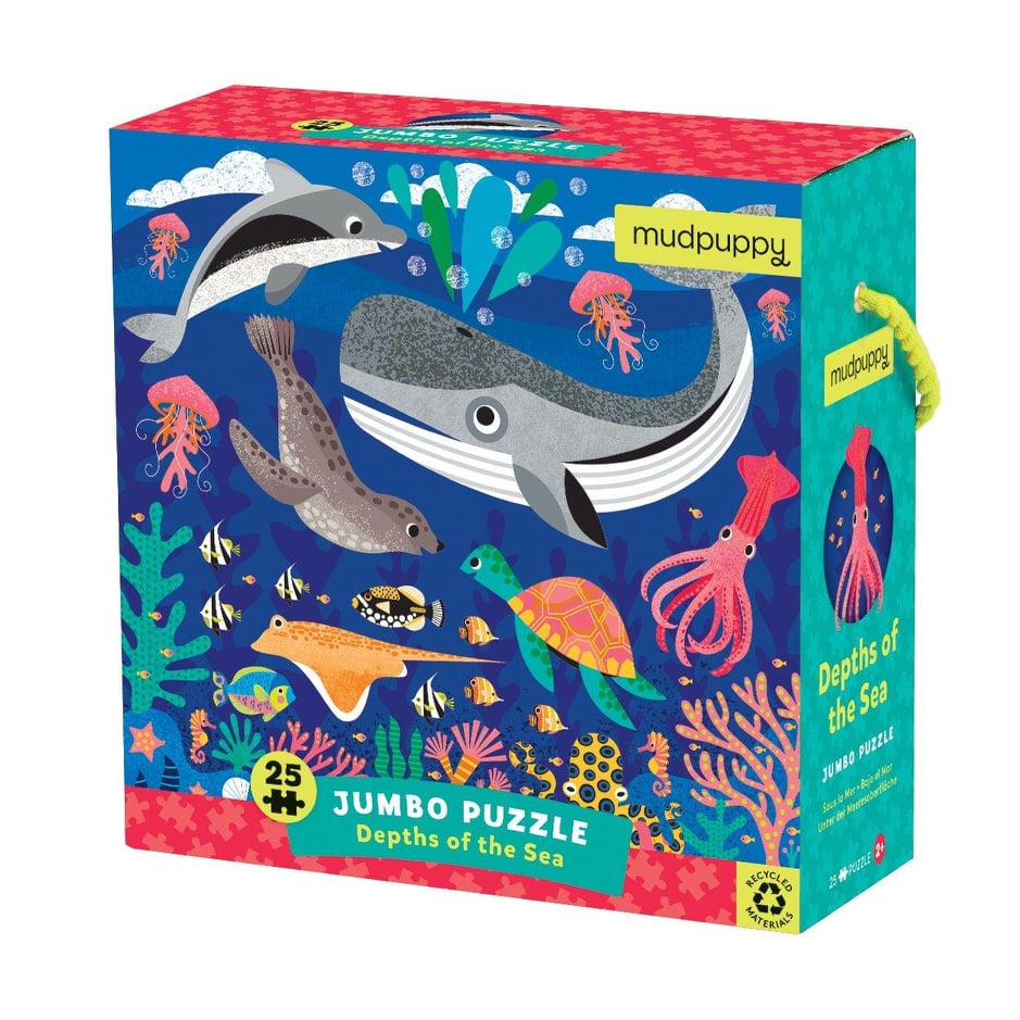 Mudpuppy - Depths of the Sea (Jumbo Puzzle) 25 pcs.