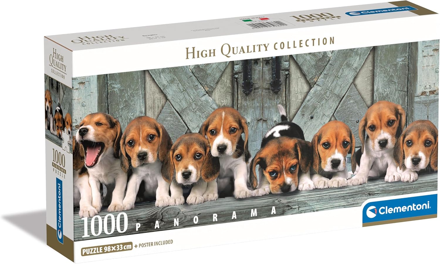 Clementoni - Beegles (Compact Box + Poster Included) (Panorama) 1000 pcs.
