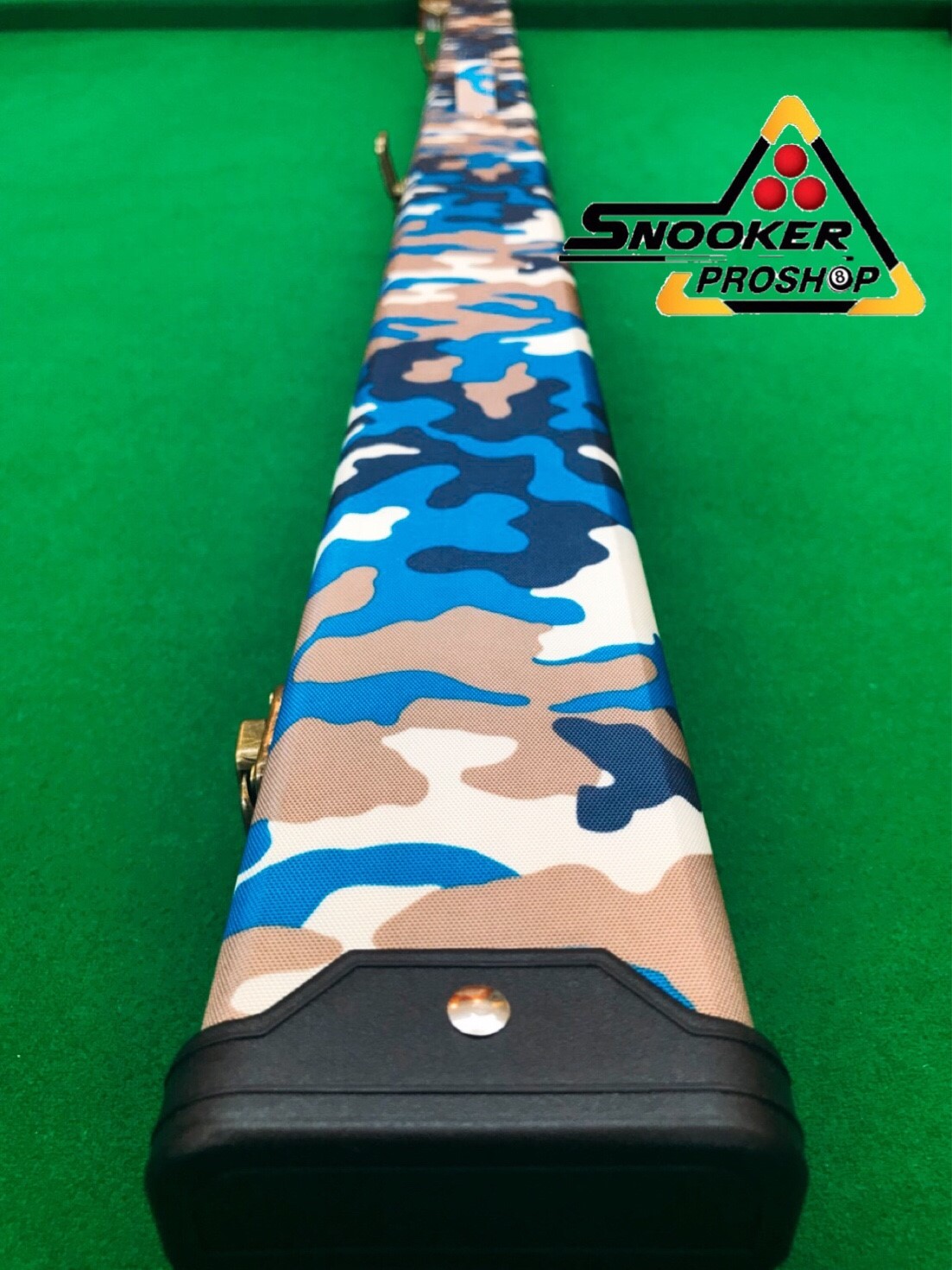 กล่องใส่ไม้คิวท่อนเดียวแบบไม้หุ้มผ้าPUลายทหาร