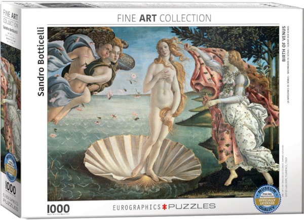 Eurographics - Birth of Venus by Sandro Botticelli (Non-Pattern) 1000 pcs.