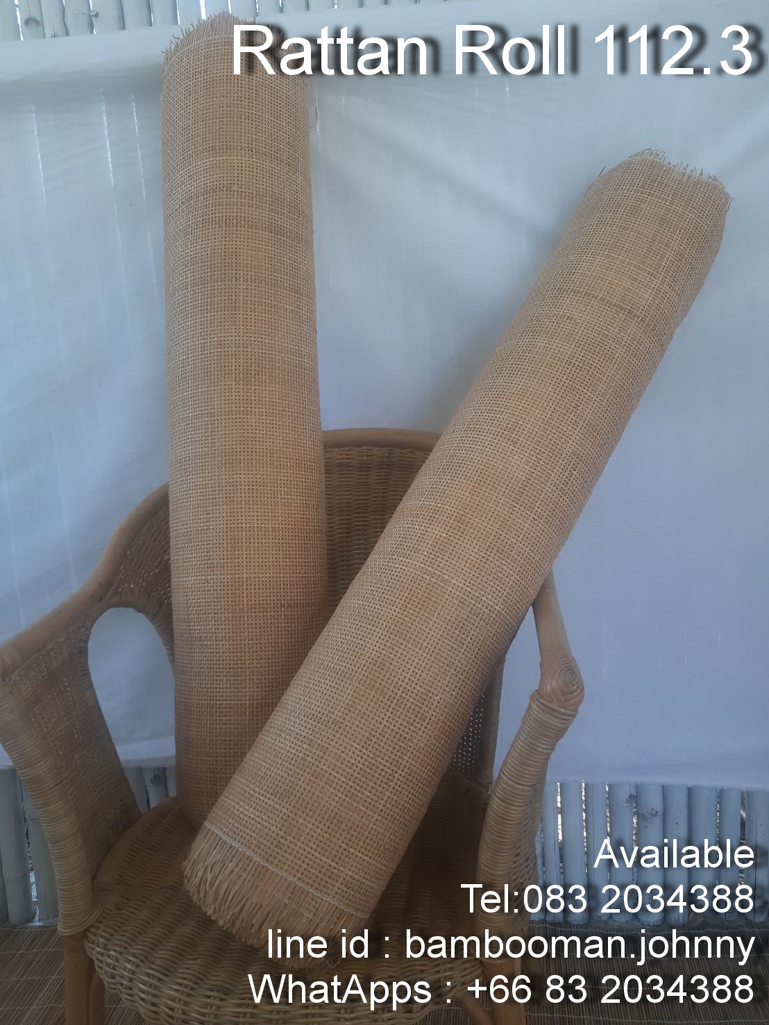 หวายม้วน Rattan Roll 112.3