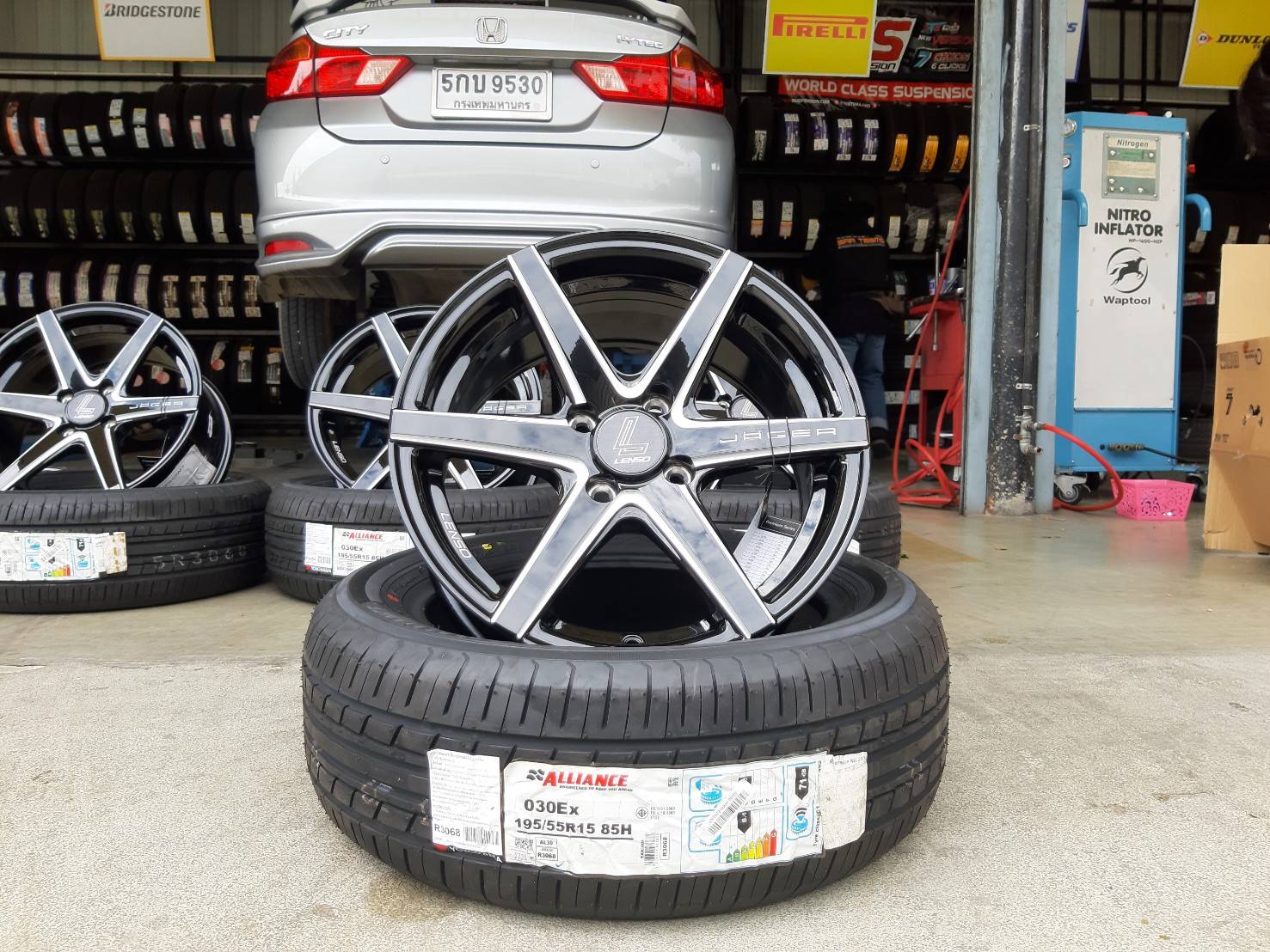 JAGER-CRAFT 15x7 4x100 ET+35 BKWA