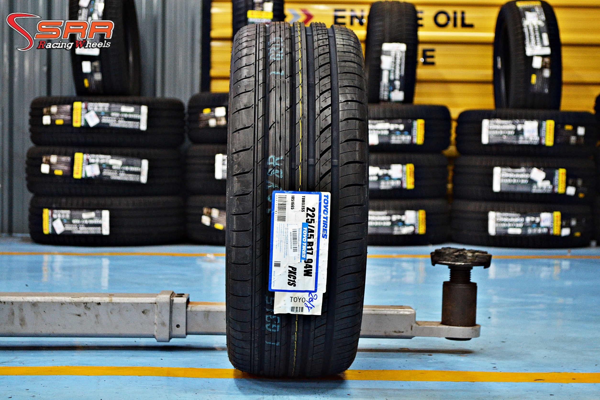 TOYO C1S 225/45R17 ยางปี19