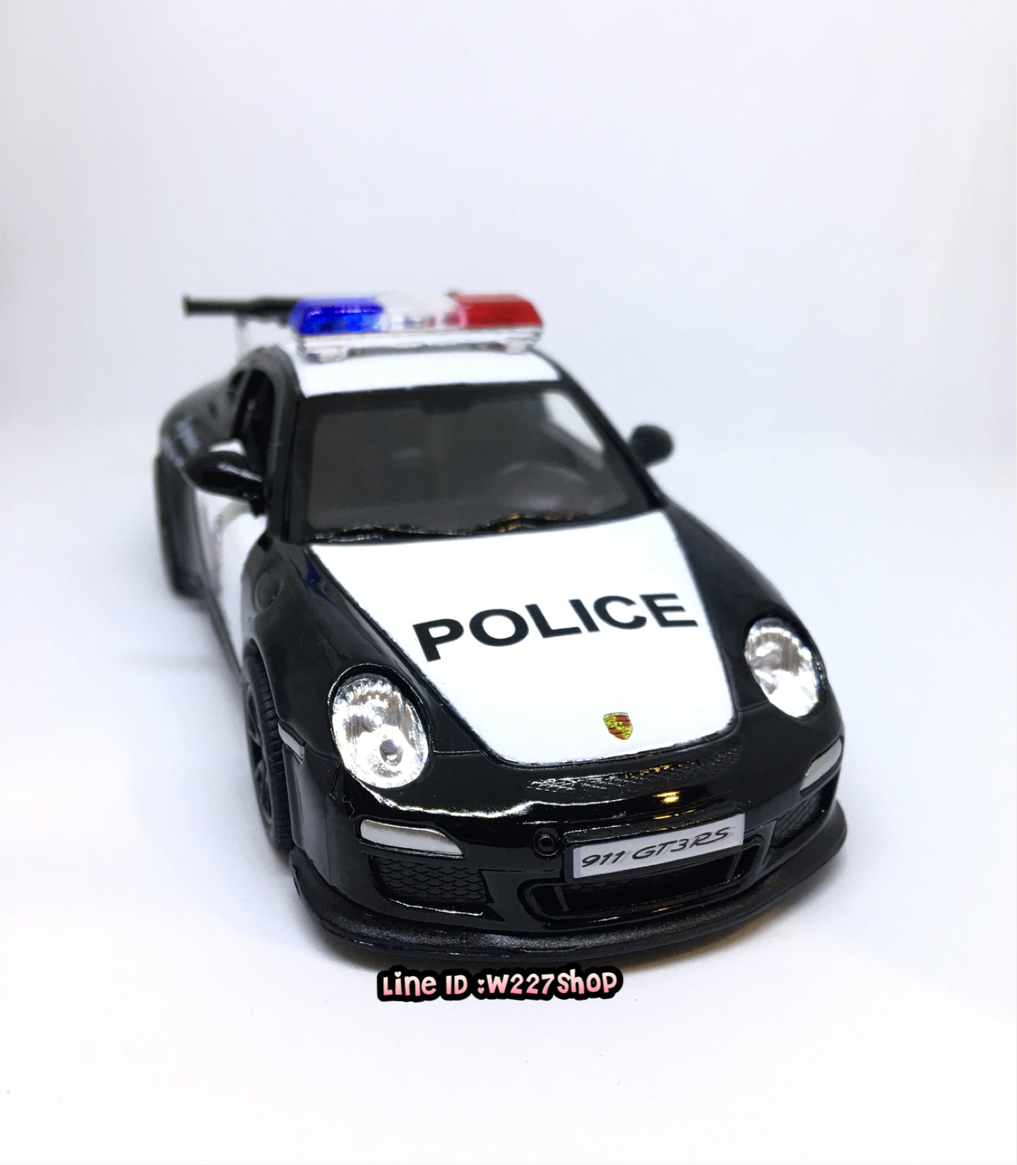 โมเดลรถเหล็ก รถตำรวจ (ปลีก-ส่ง)