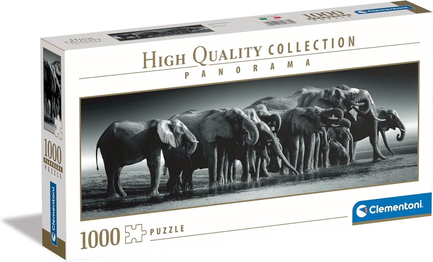 Clementoni - Herd of Giants (Panorama) 1000 pcs.