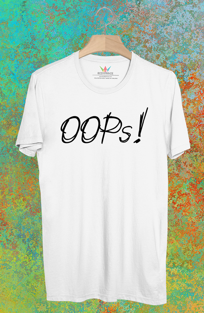 BP493 เสื้อยืด OOPs!