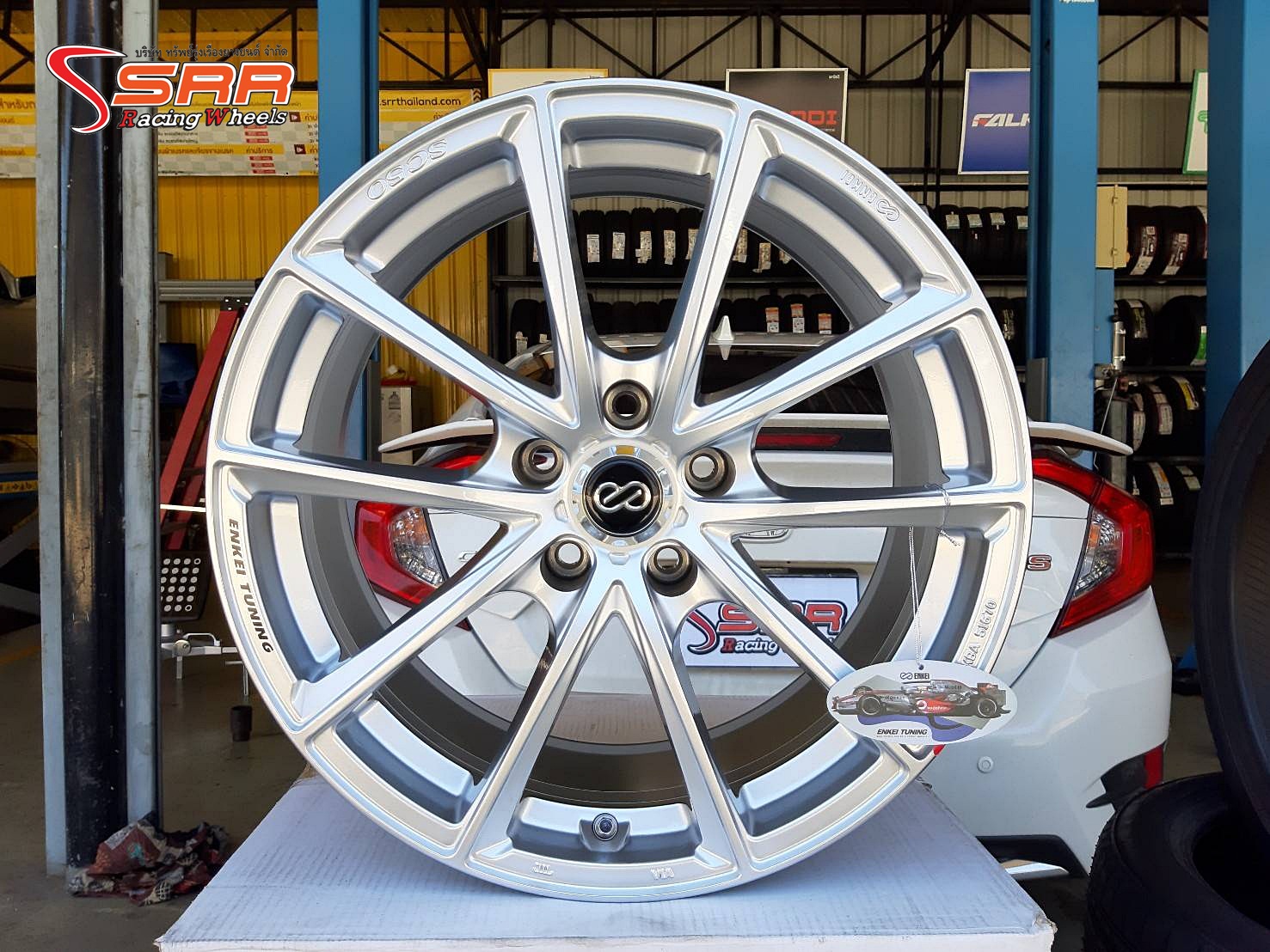 ENKEI TUNING SC50 ขอบ18 5H114.3 ET35 GHB1K