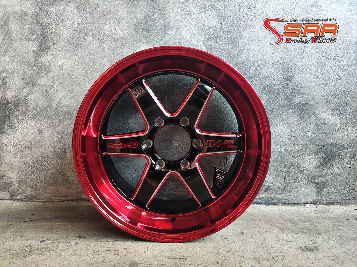PROJECT-D-D1SL ขอบ18 หน้า9.5 หลัง10.5 6x139.7 BRQM