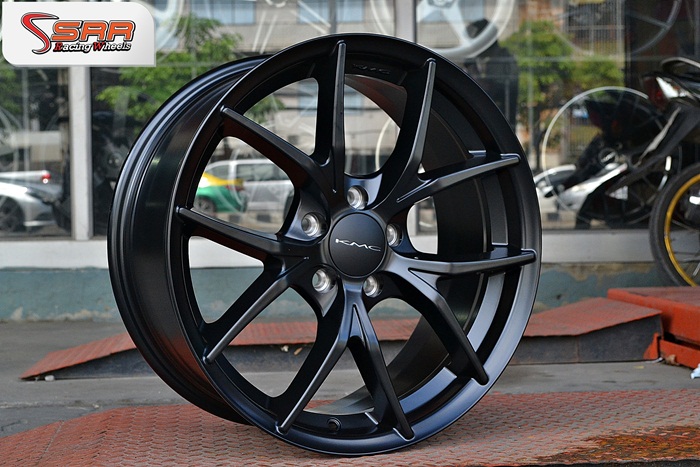 KM694 ขอบ18 นิ้ว 5H114.3 SATIN-BLK