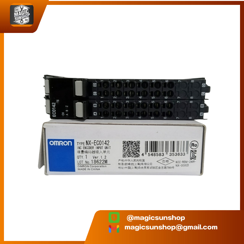 OMRON ตัวรับสัญญาณ Encoder input NX-EC0142