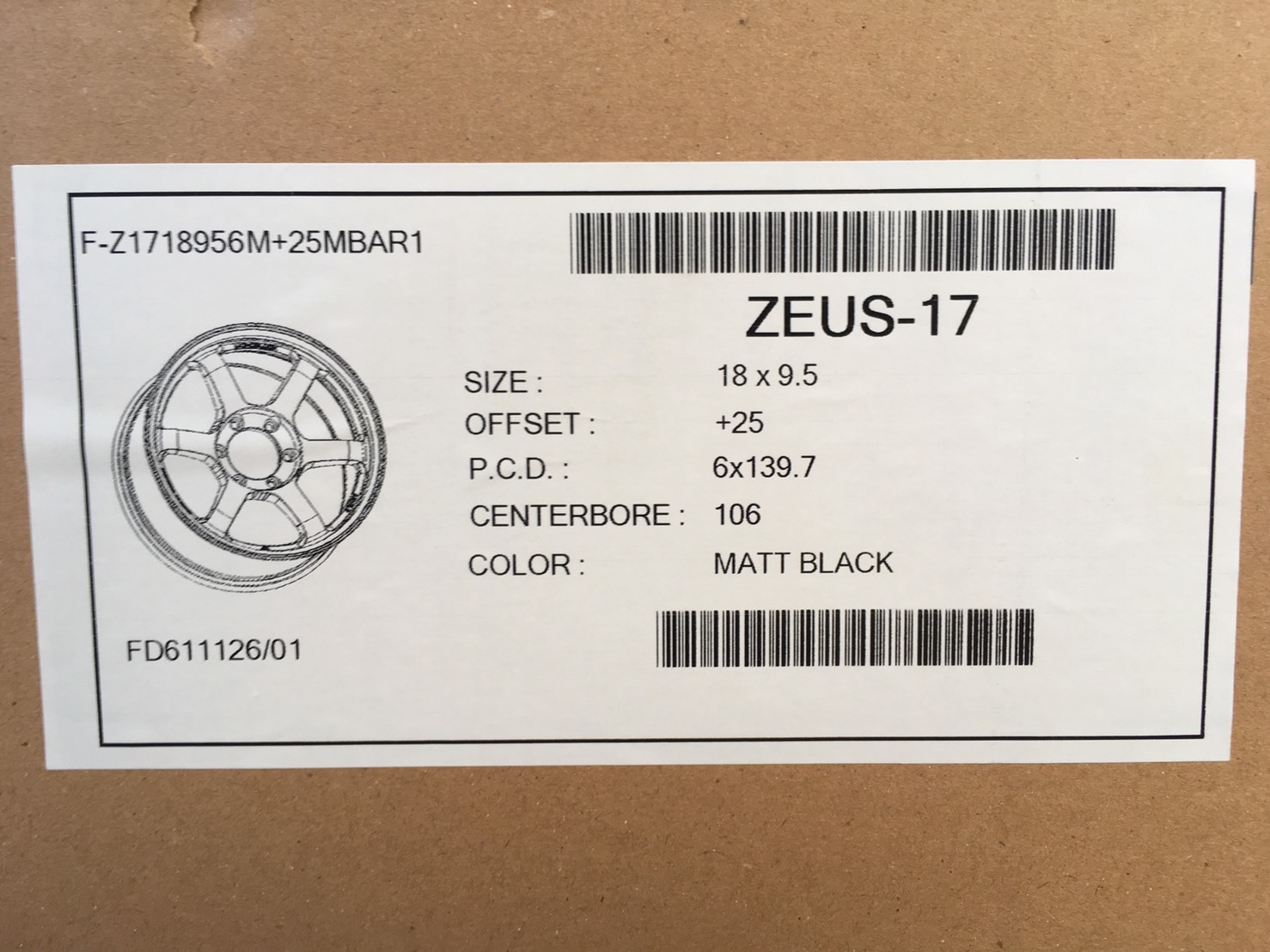 TE37 ZEUS-17 LENSO ขอบ18 นิ้ว 6x139.7 สำหรับใส่รถกระบะ และรถ SUV