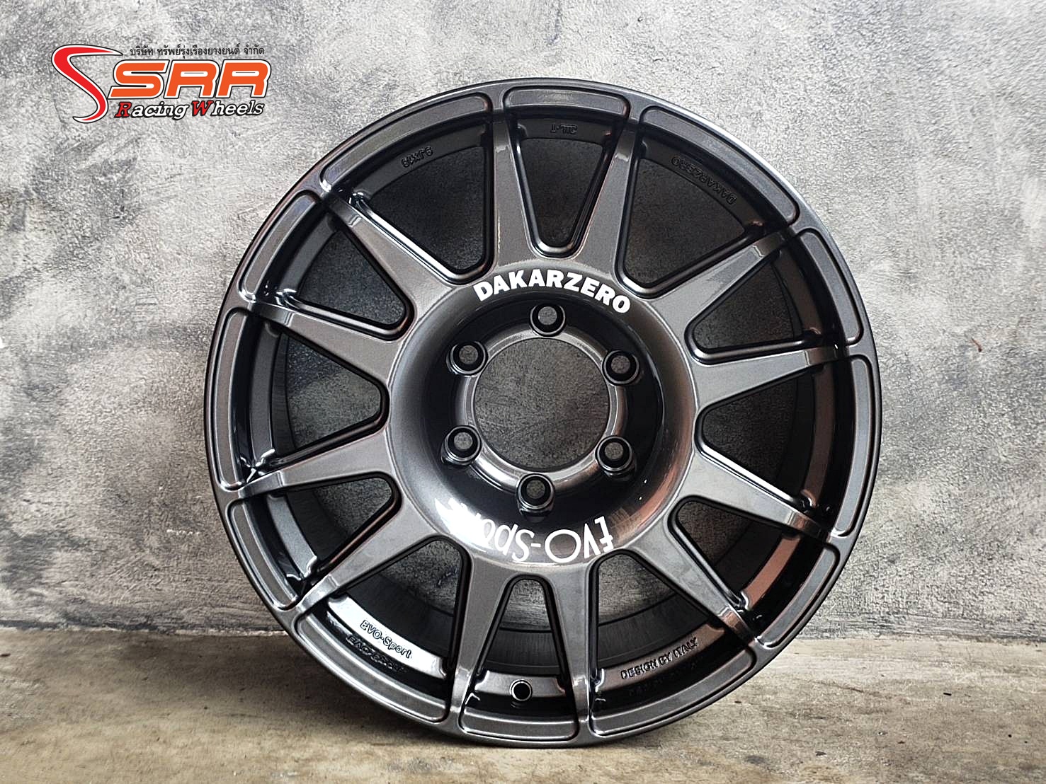 EVO2-5607 EVO-Sport 18x9 6x139.7 ET+20 GRAY-D4