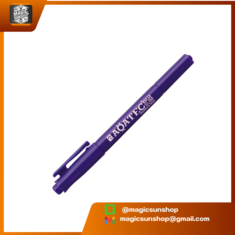 MAGICK INK Magic Ink Twin Tip SLIM No.MAQ70-T8 [PURPLE] MAQ70 141x16.6x12.2 mm PURPLE