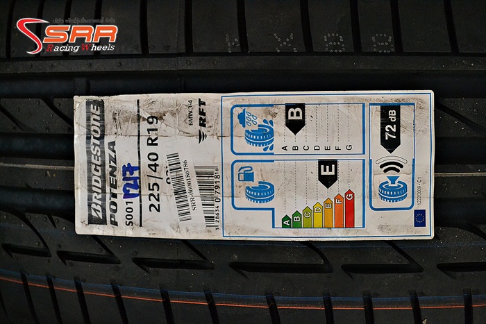 BRIDGESTONE POTENZA S001 RFT 225/40R19