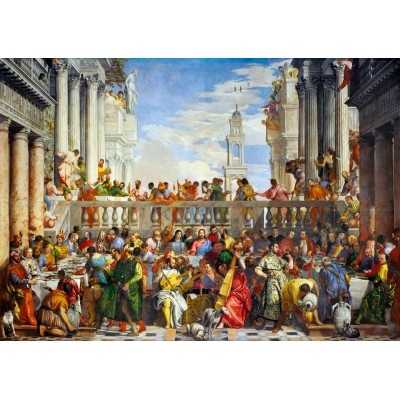 Bluebird Puzzle - The Wedding at Cana, 1563 by Paul Veronese 1000 pcs.