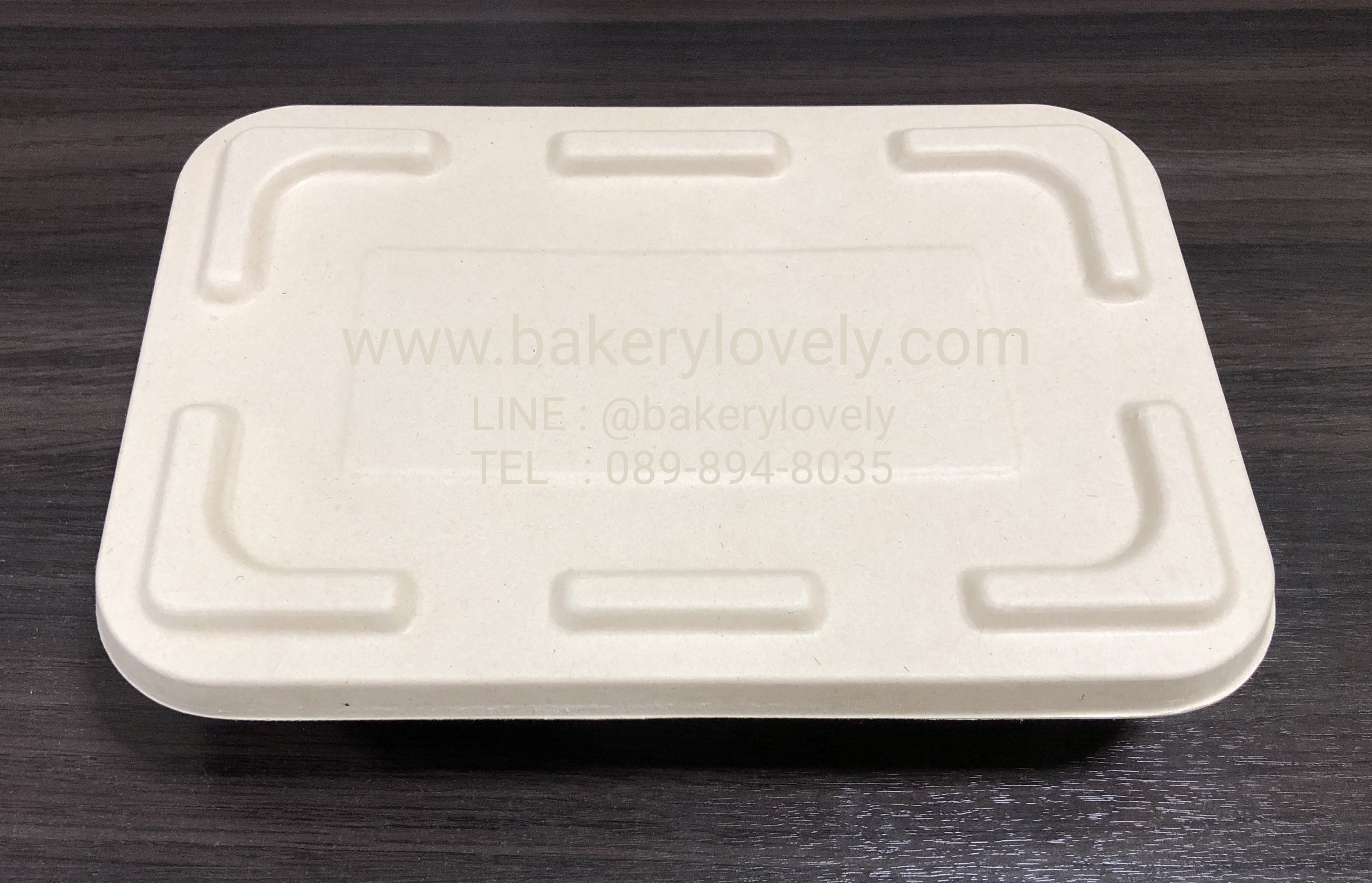 ถาดกระดาษอาหารว่าง 850 ml + ฝาปิด