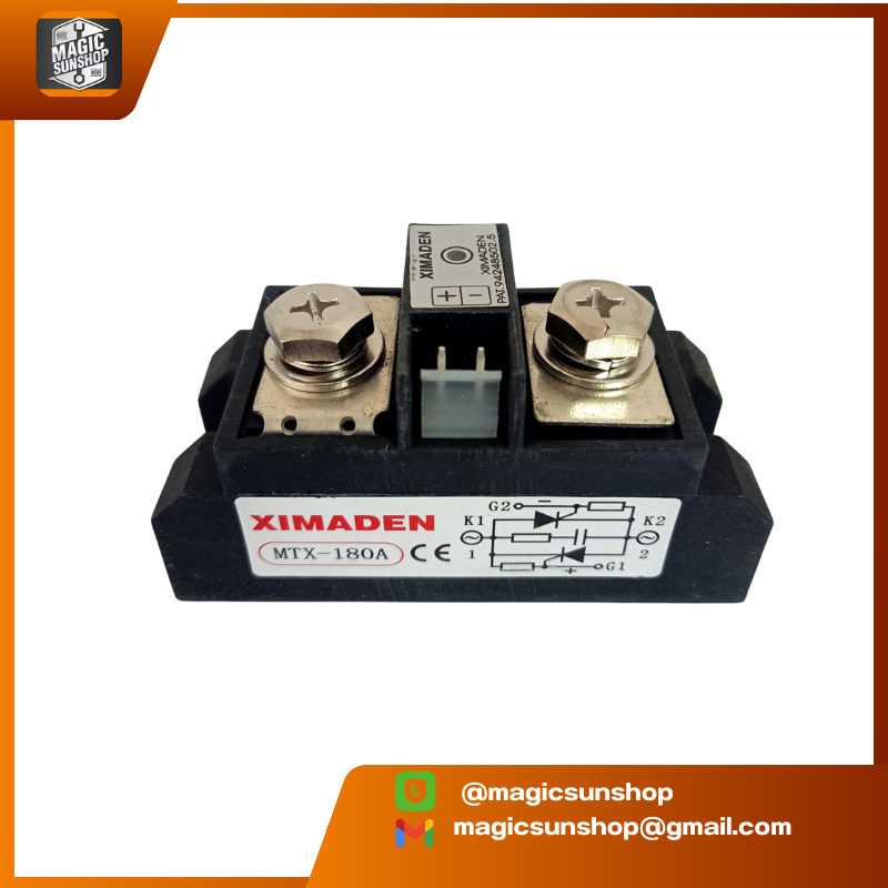 Solit State Relay รีเรย์ /Solit State Relay / MTX-180A ดำ