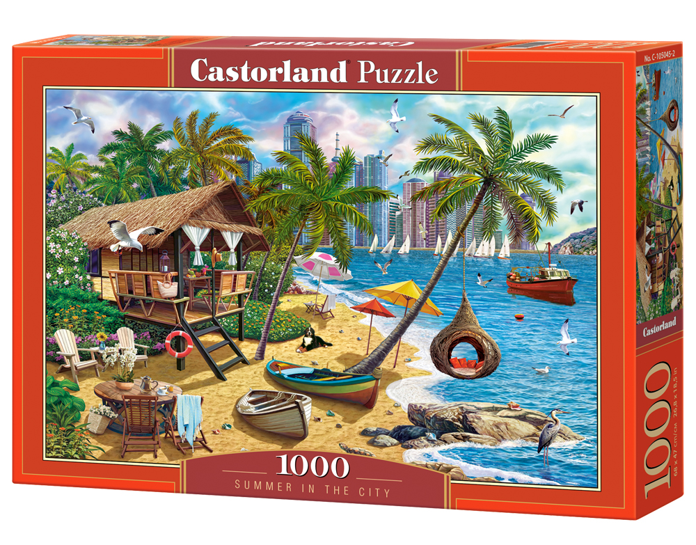 Castorland - Summer in the City by Image World 1000 pcs.
